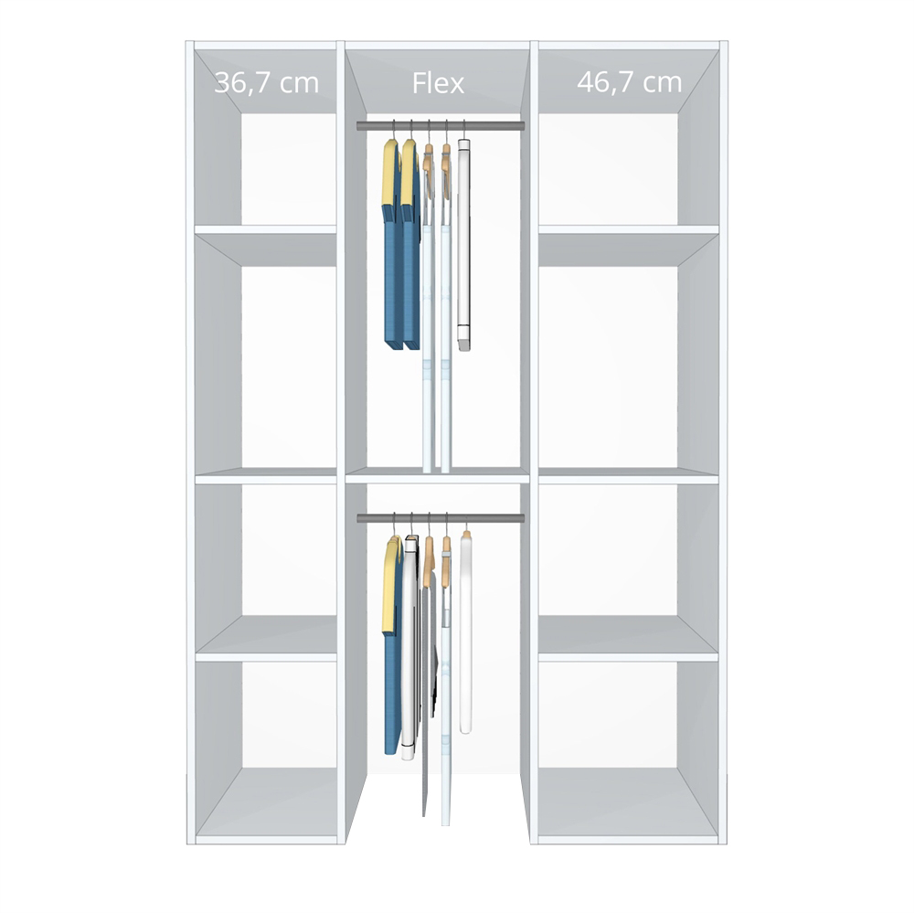 Billede af Inventar fra bredde 120 cm til 140 cm - Celebert - Model B